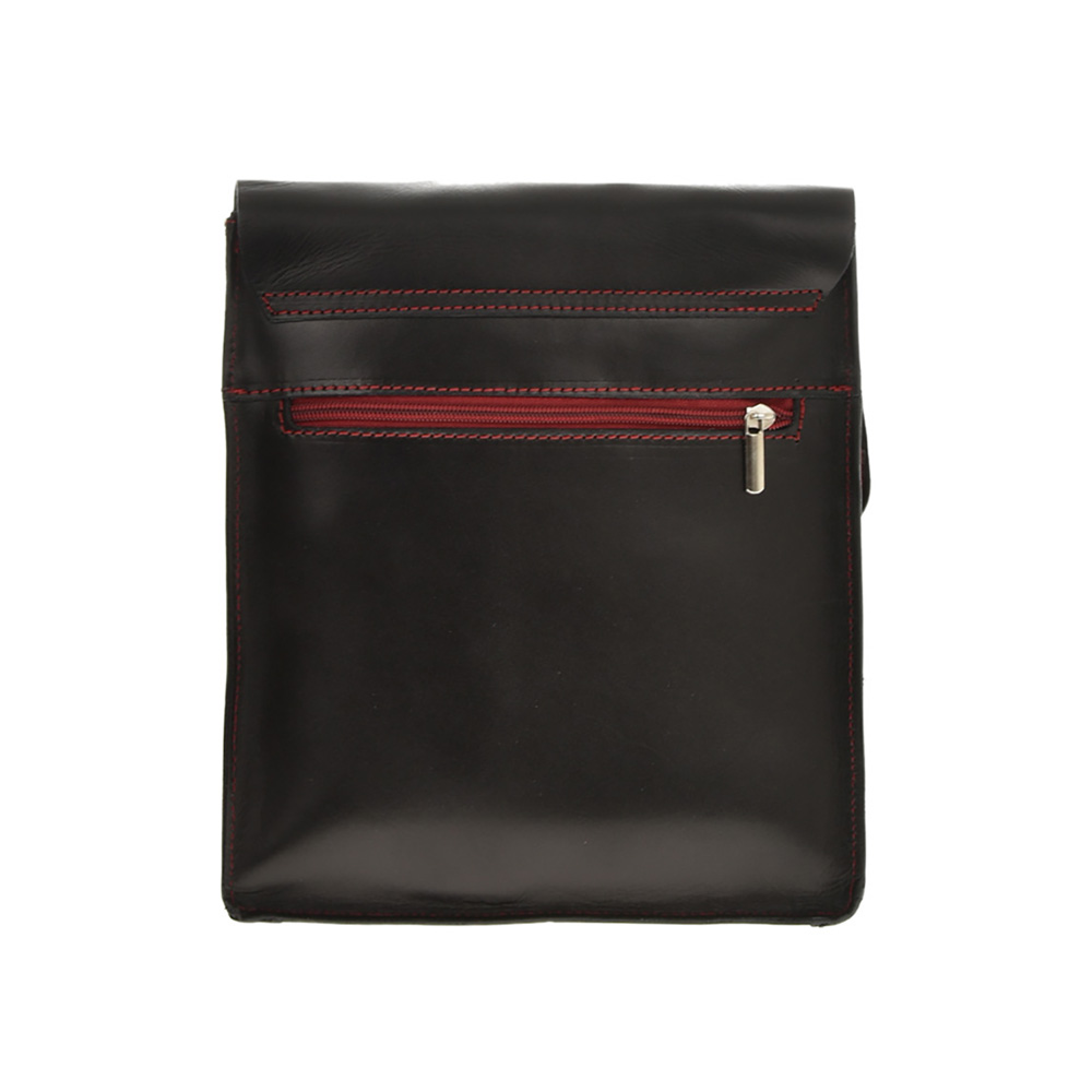 BG_Shoulder_Bag_PR6388Nero_Rosso_front